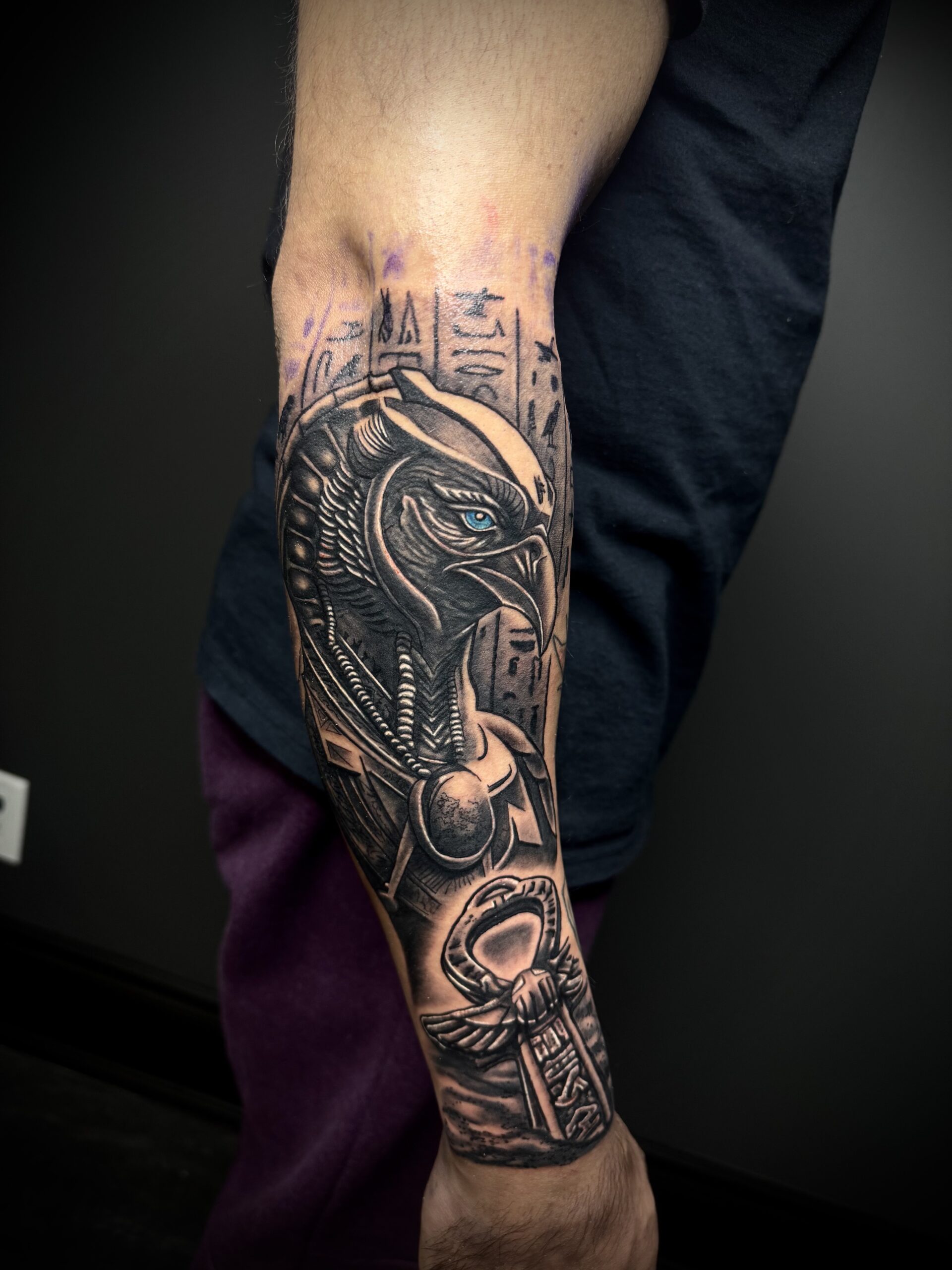 egyptian god portrait