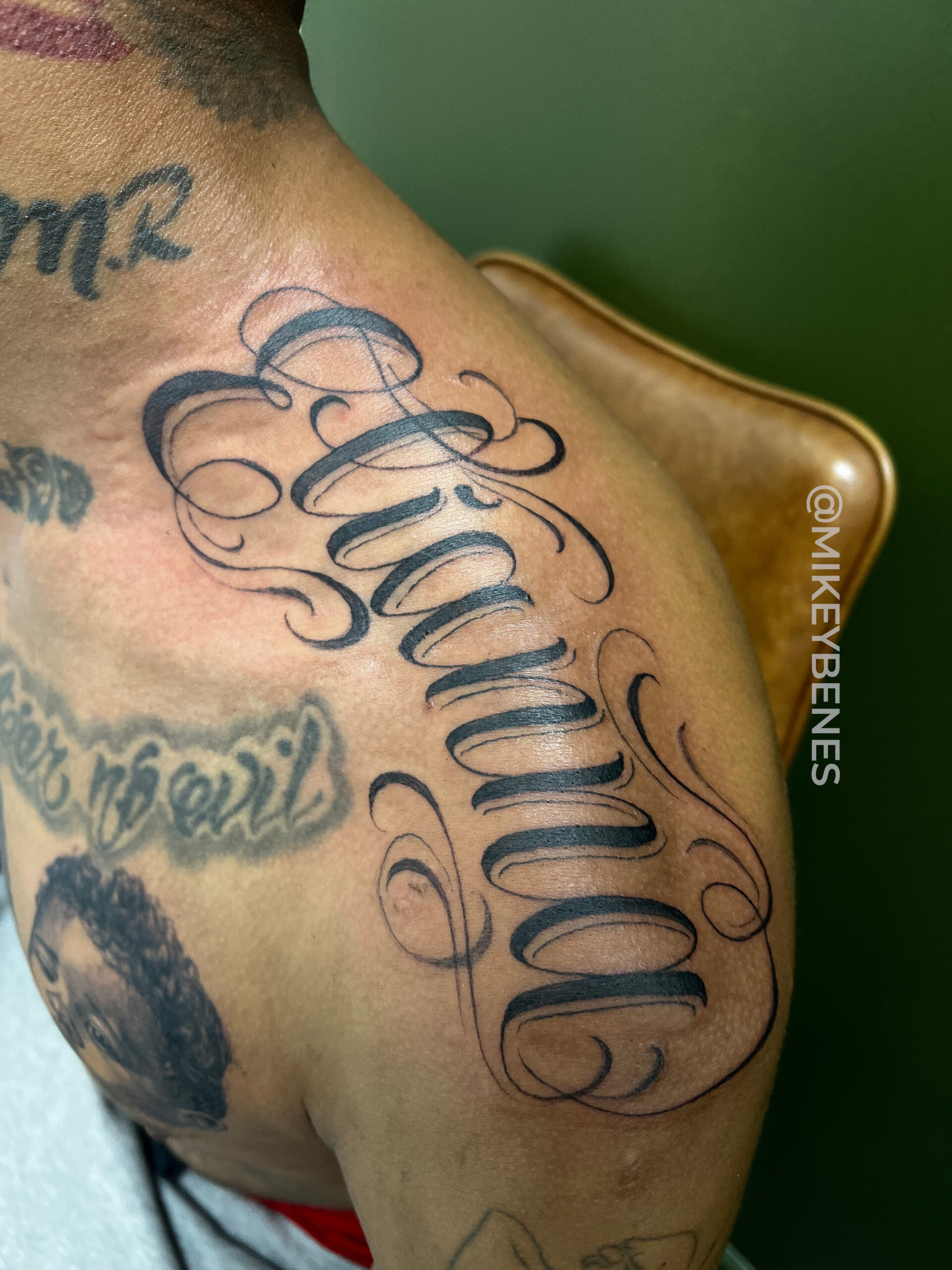name tattoo