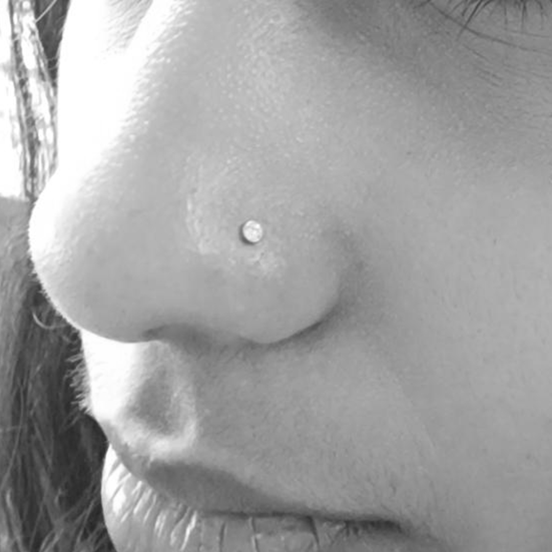 ear lobe Piercing