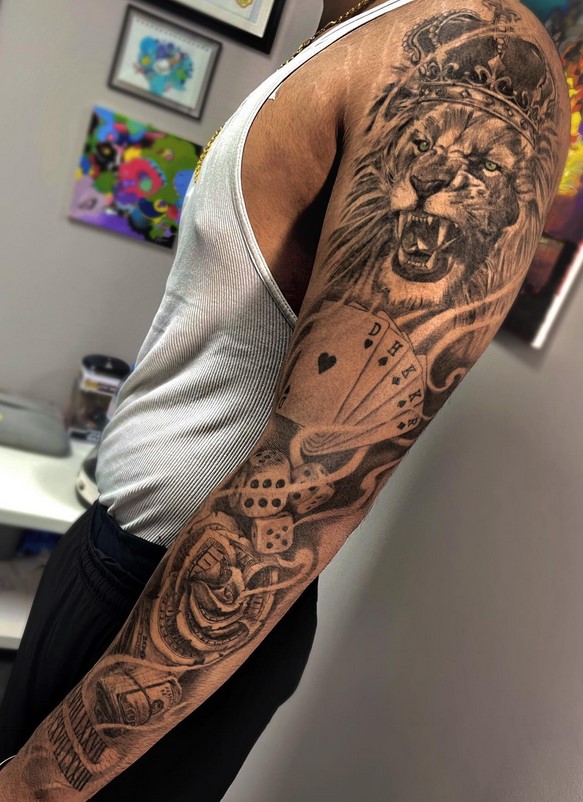 full sleeve tattoo