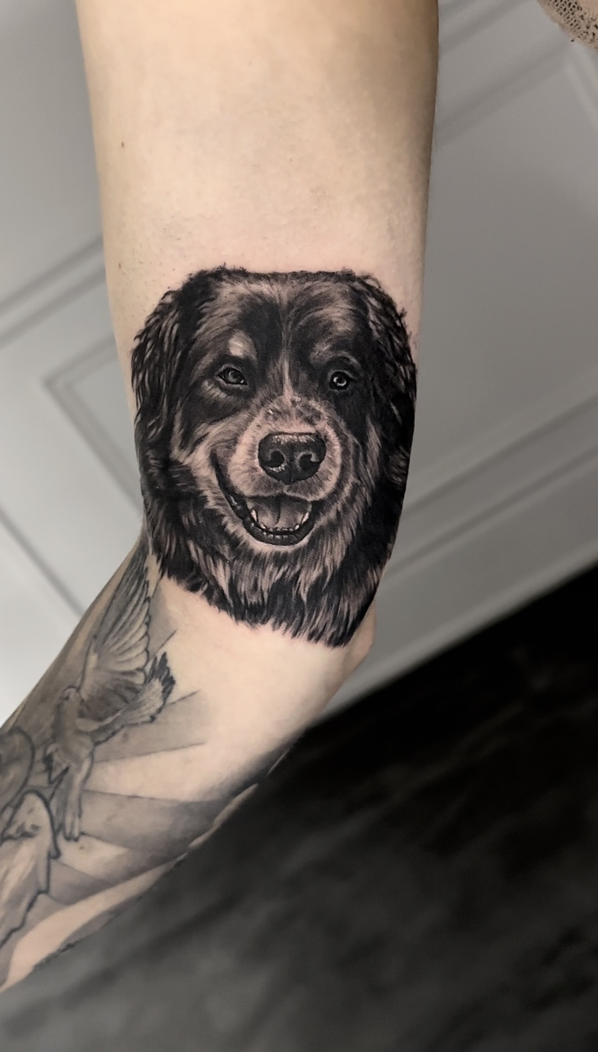 dog tattoo