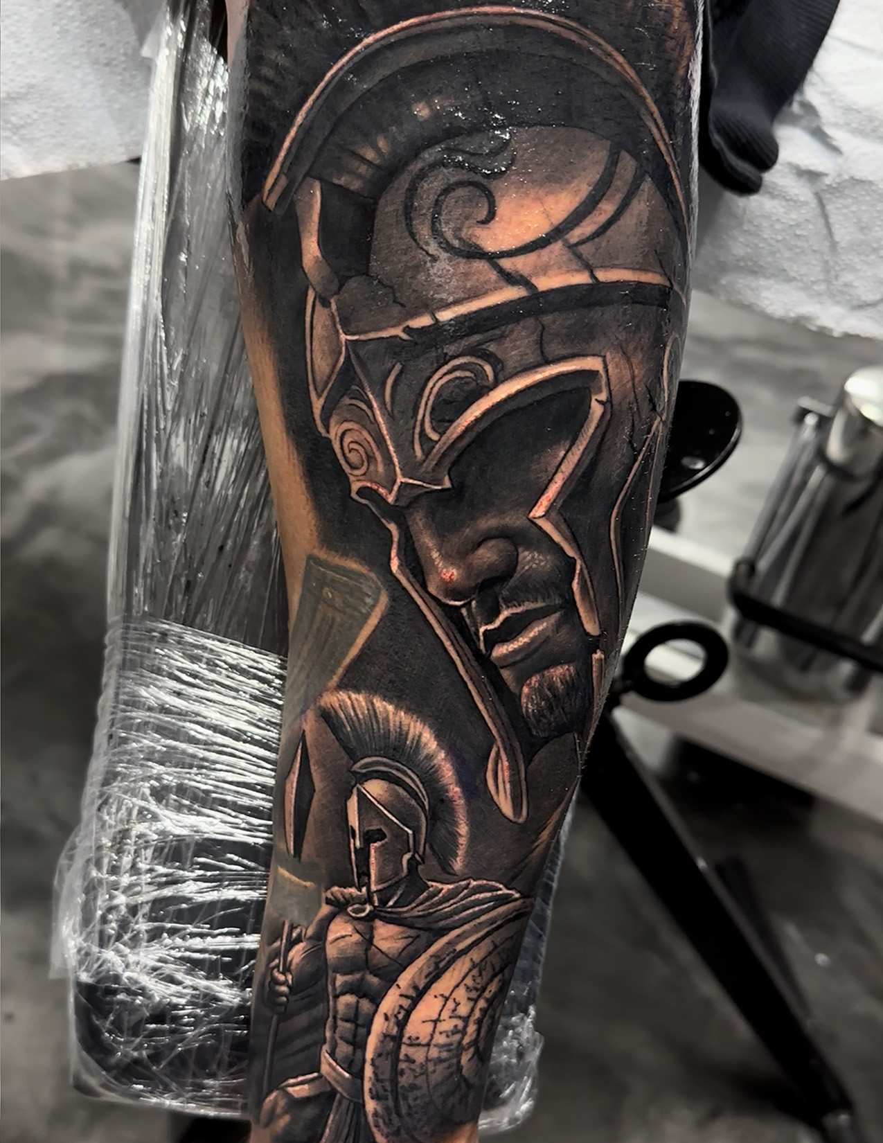 spartan tattoo