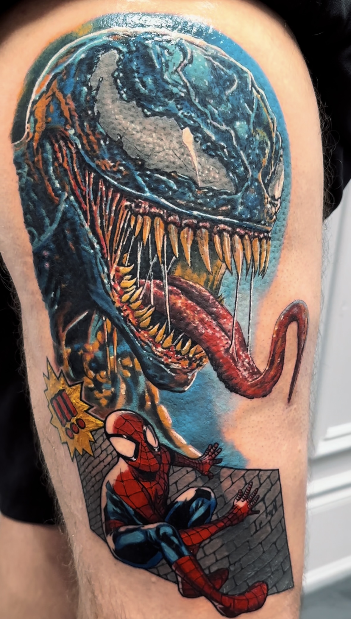 spiderman and venom