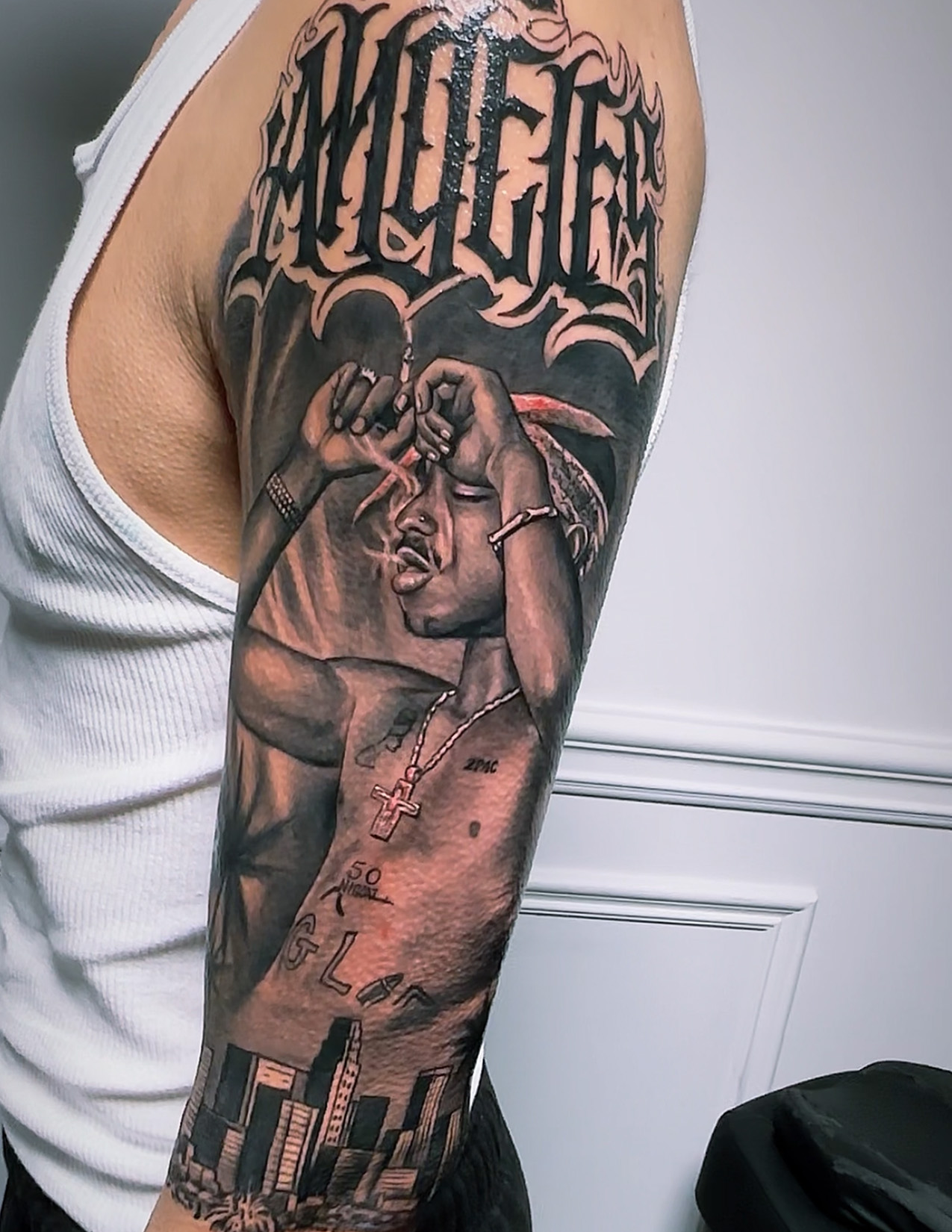 tupac portrait