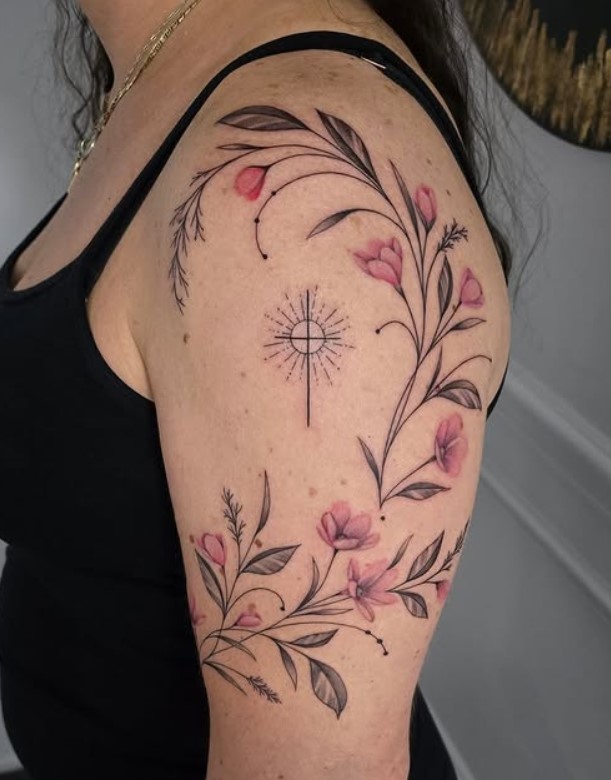 flower tattoo